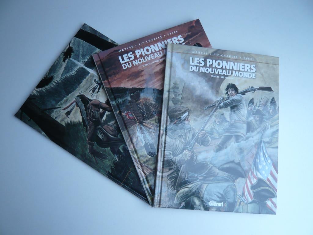 LES PIONNIERS DU NOUVEAU-MONDE 16, 17 et 19 (EO état neuf), Livres, BD, Comme neuf, Plusieurs BD, Enlèvement ou Envoi