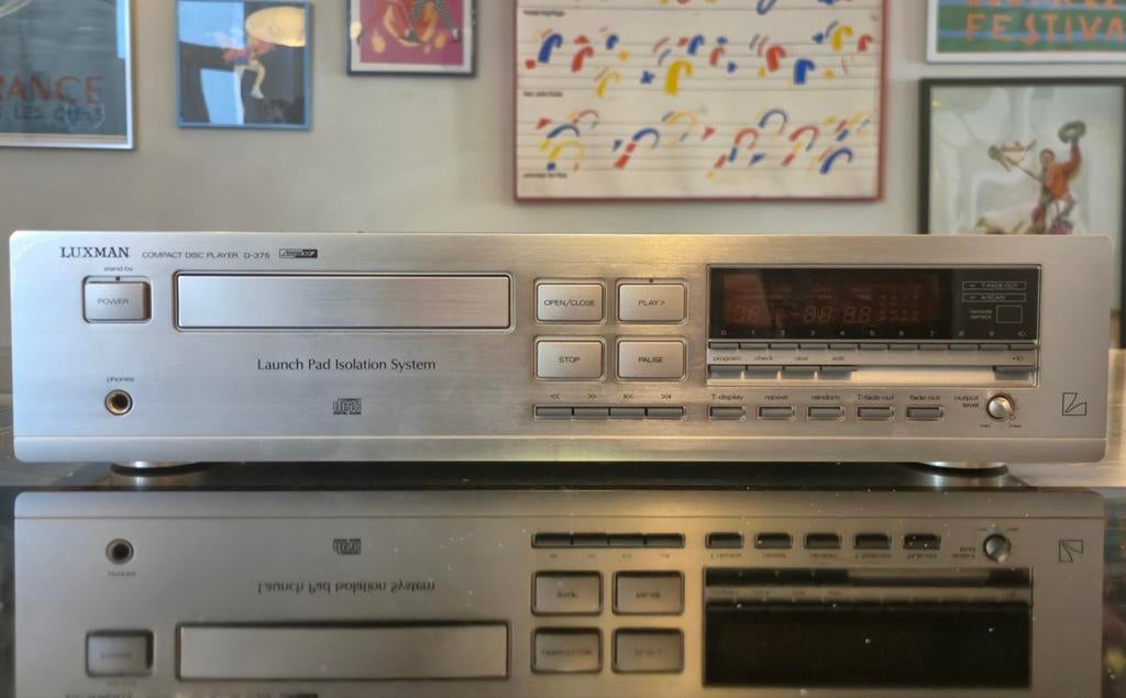 CD-speler Luxman D-375 (Champagne), Audio, Tv en Foto, Tuners, Ophalen