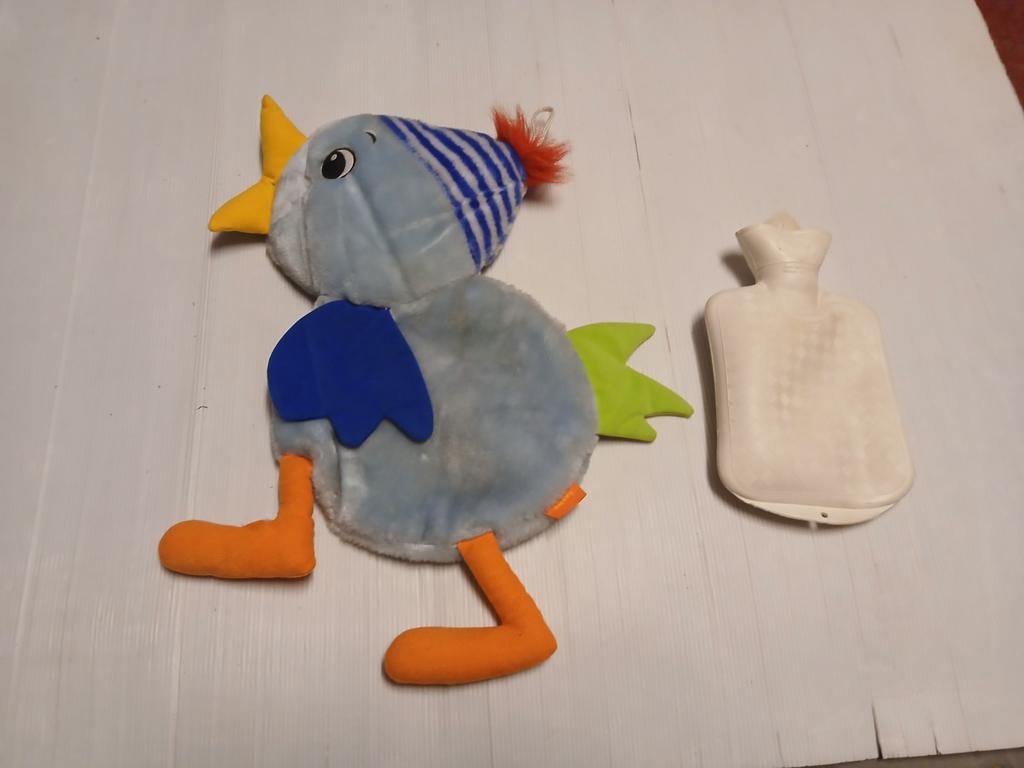 Kinder warm waterkruik Eendje, Ophalen