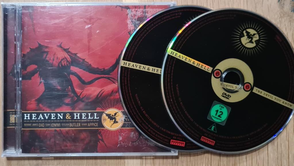 HEAVEN & HELL (Black Sabbath) - The devil you know ( CD/DVD), Verzenden, Zo goed als nieuw