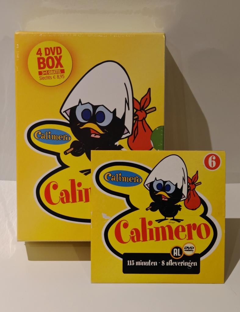 Calimero 4 DVD Box NIEUW & GESEALD nostalgie kind, Enlèvement ou Envoi, Tous les âges, Coffret, Animaux