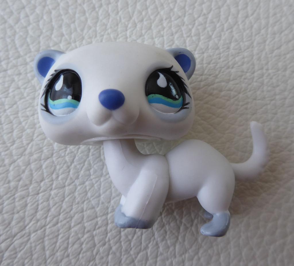 Zeldzame vintage Littlest Pet Shop „Ferret” #798 - Hasbro 20, Verzamelen, Poppetjes en Figuurtjes, Ophalen of Verzenden, Gebruikt