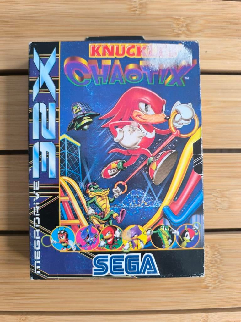 Knuckles Chaotix - Sega Megadrive 32x, Enlèvement ou Envoi, Utilisé, Mega Drive