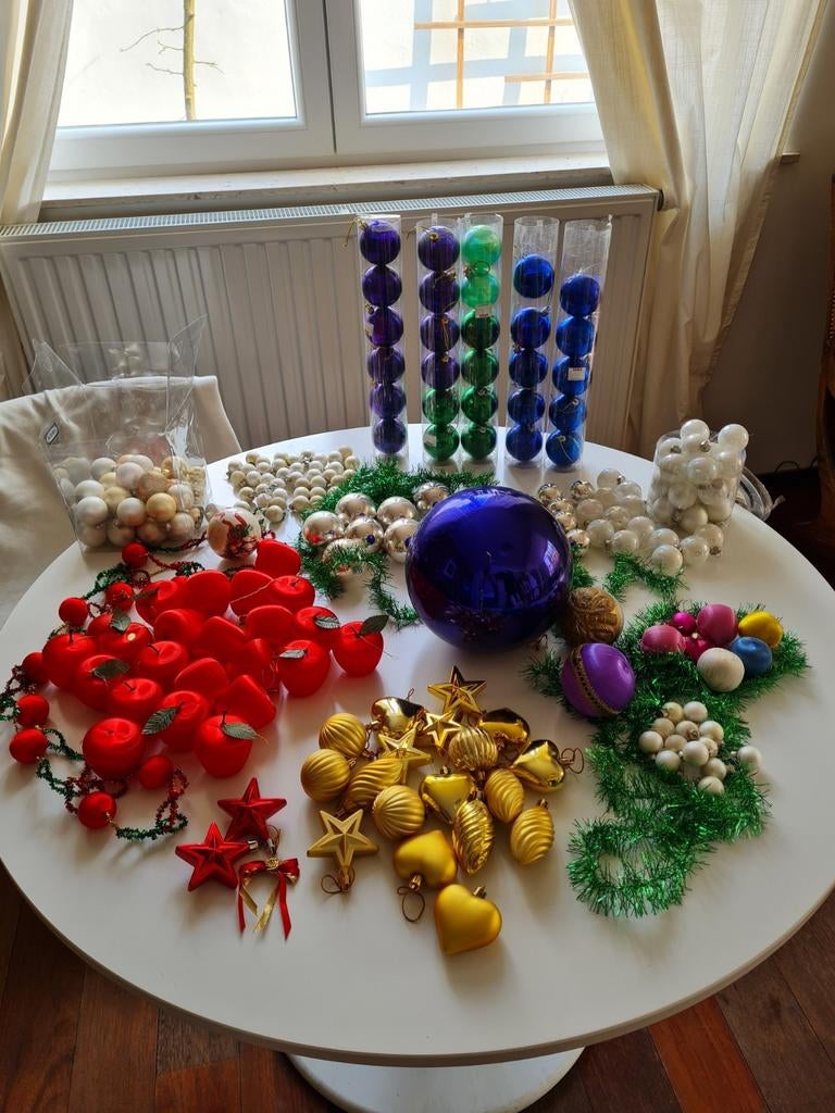 Veel kerstballen, Diversen, Kerst, Ophalen, Gebruikt