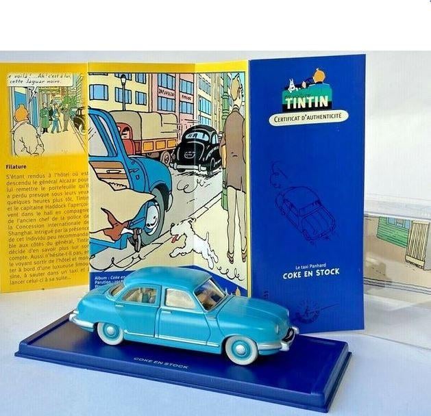 Kuifje auto_55 De Panhard taxi "Cokes in voorraad", Complete serie of reeks, Ophalen of Verzenden, Zo goed als nieuw, Hergé
