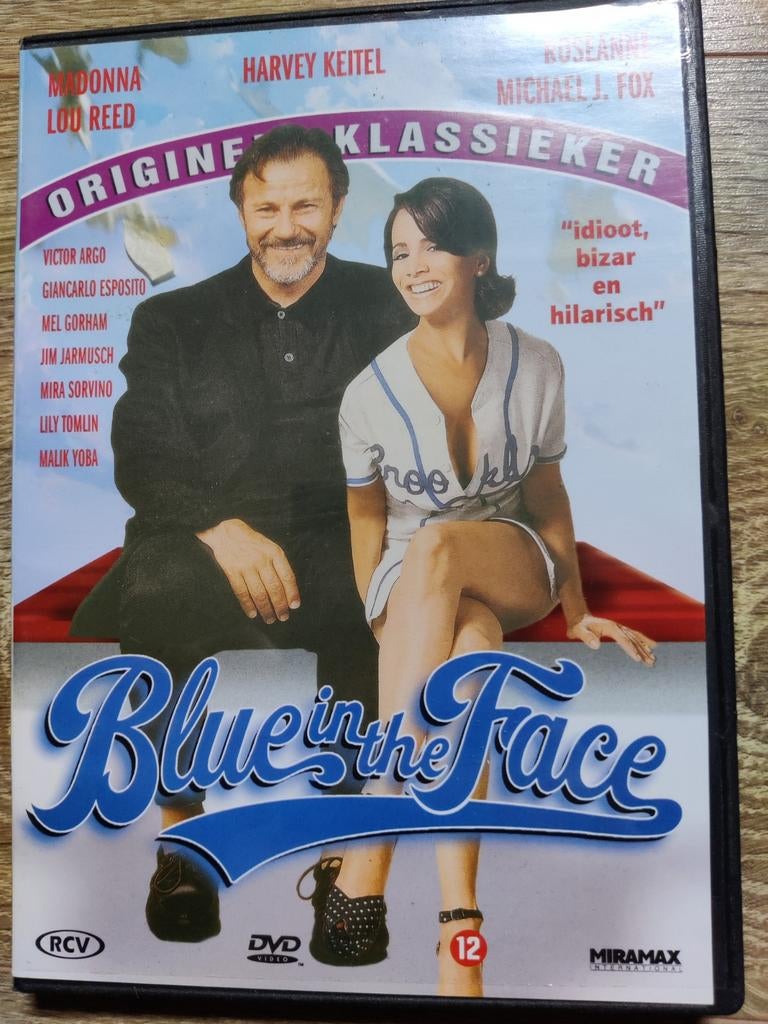 Blue in the Face (1995) (Michael J. Fox) DVD, Ophalen of Verzenden, Zo goed als nieuw
