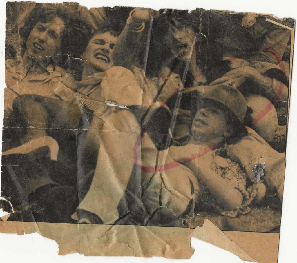 eerste pride Amsterdam 1977 met VERF ED en FABIOLA, Verzenden