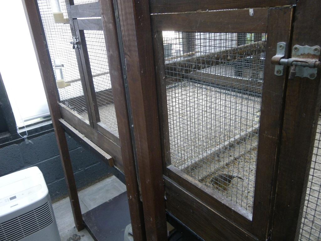 Binnen voliere, Ophalen, Zo goed als nieuw, Hout, Volière