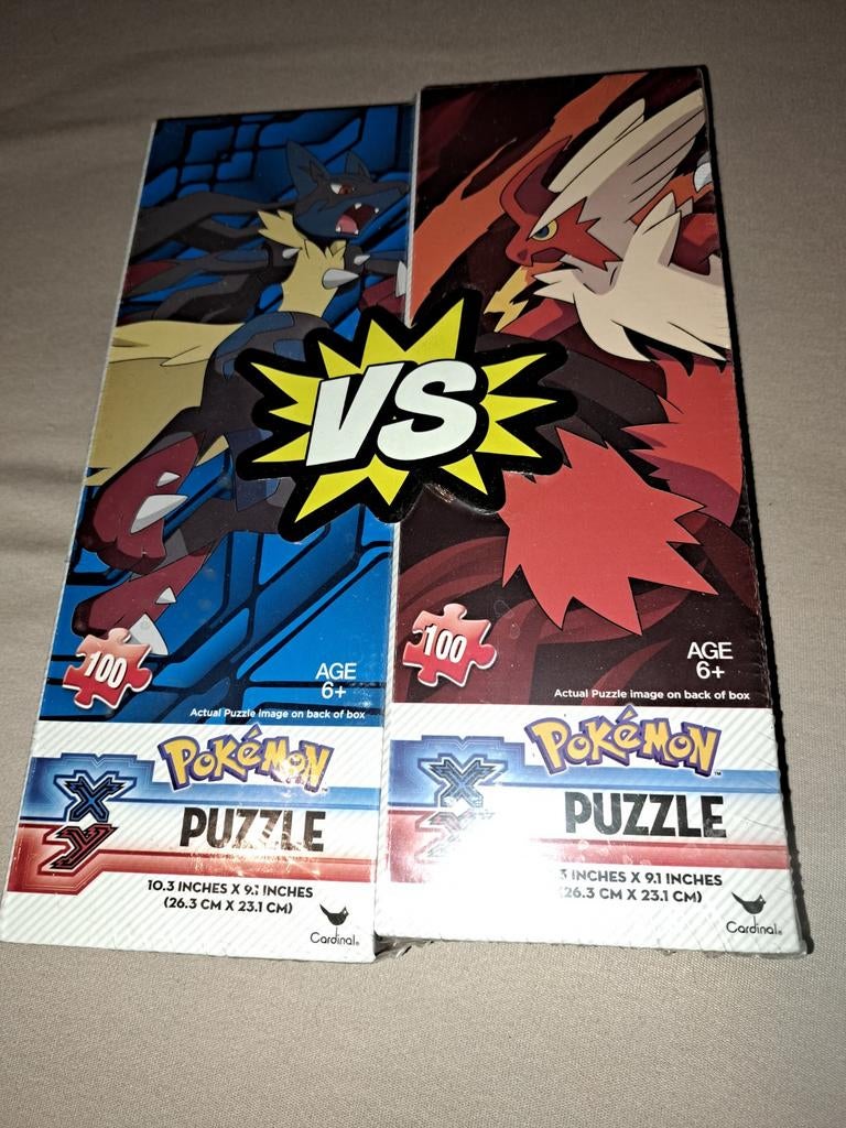 Pokemon puzzels XY 100 stuks, Ophalen of Verzenden
