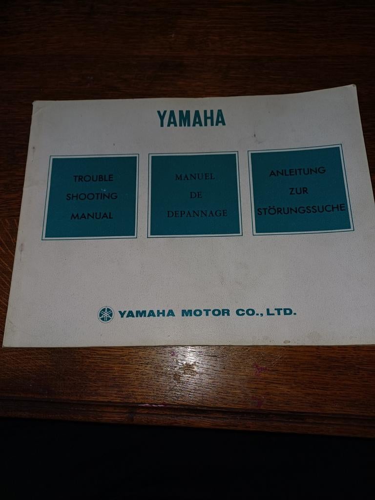 Yamaha manuel de dépannage, Motos, Enlèvement ou Envoi, Yamaha