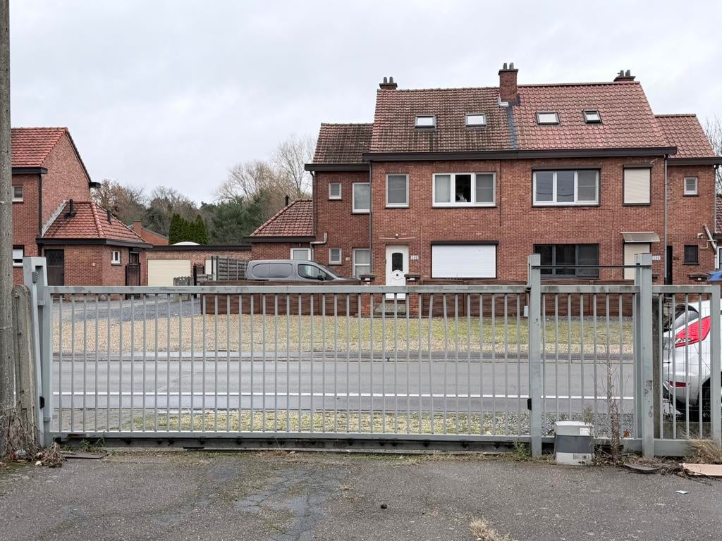 Automatische schuifpoort met motor – goede staat, Ophalen, Gebruikt, IJzer, Schuifpoort