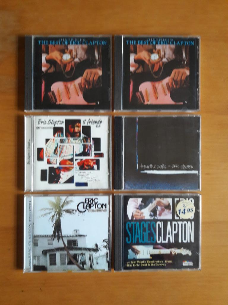 Eric Clapton cd's, Ophalen of Verzenden, Zo goed als nieuw, Singer-songwriter