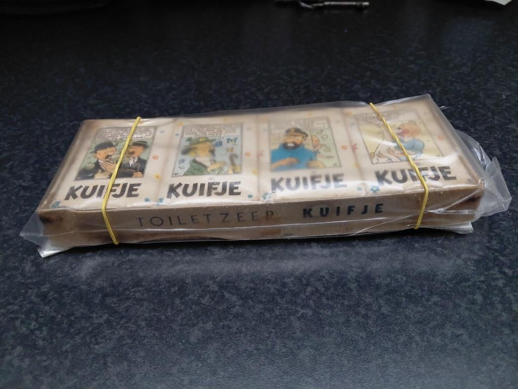 Vintage toiletzeep van kuifje jaar 1950, Ophalen