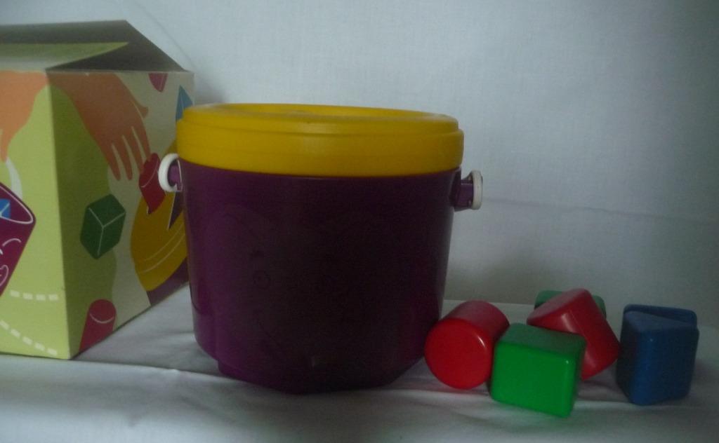 Tupperware Tupper Toys seau de tri vintage, Enlèvement ou Envoi, Neuf, Jaune, Autres types