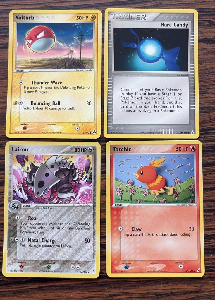 Ex legend maker, holon phantoms en crystal guardians, Enlèvement ou Envoi, Utilisé, Plusieurs cartes