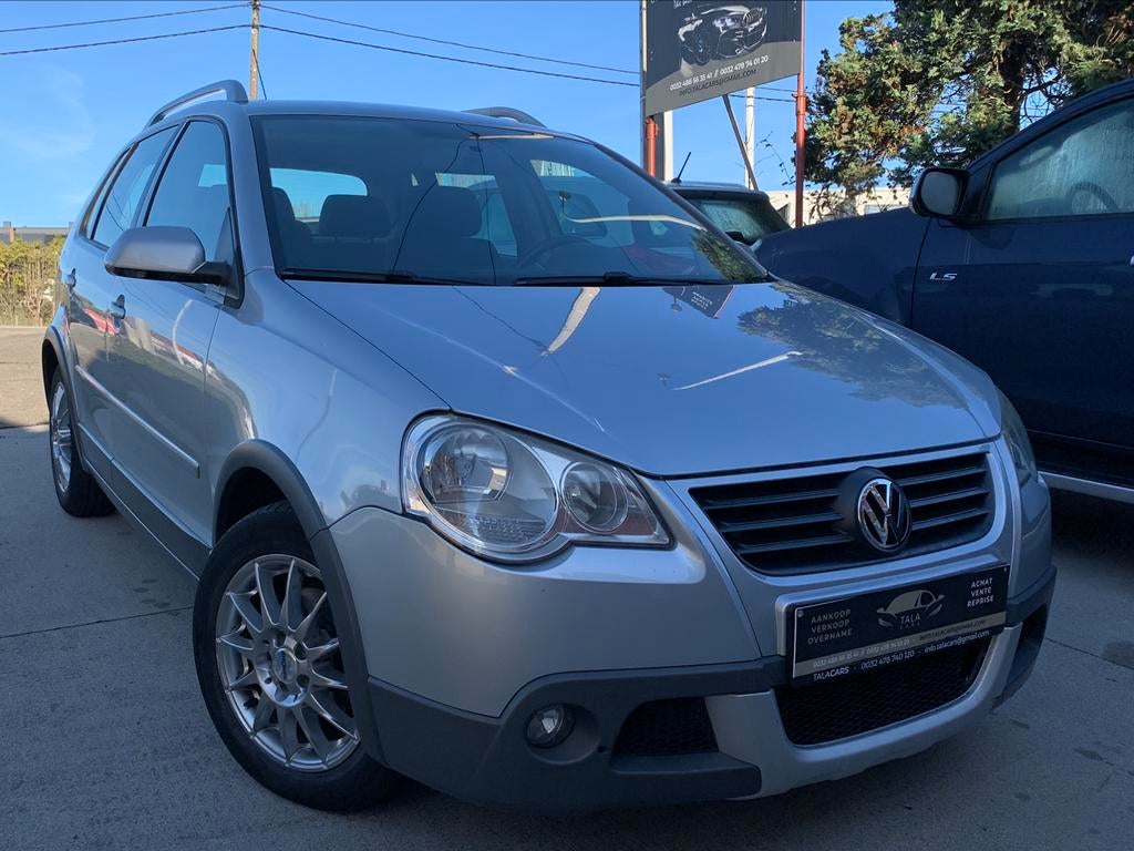 Volkswagen Polo Cross 1.4 TDI **Airco - Jantes - garantie**, Autos, Argent ou Gris, Achat, 129 g/km, Entreprise