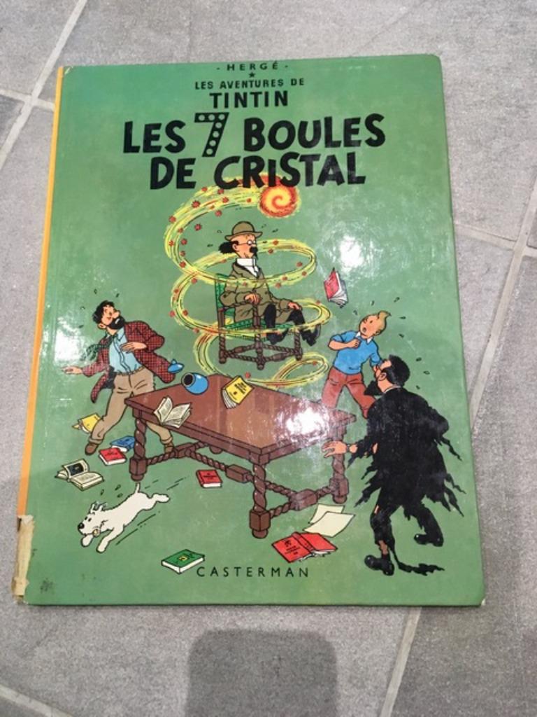 BD TINTIN - Les 7 boules de cristal B39 1970/71, Livres, BD, Enlèvement ou Envoi
