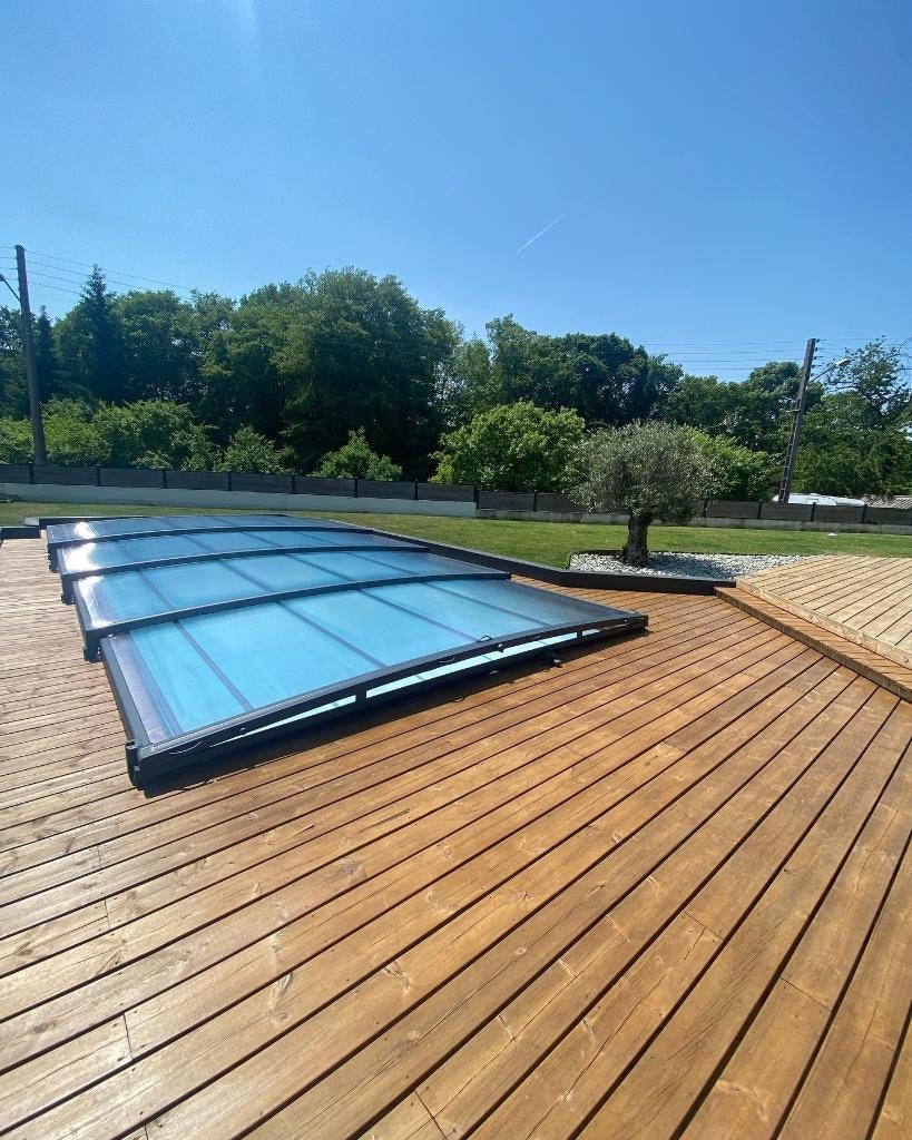 Un abri adapté à votre piscine - Devis Gratuit, Envoi, Neuf, Couverture de piscine