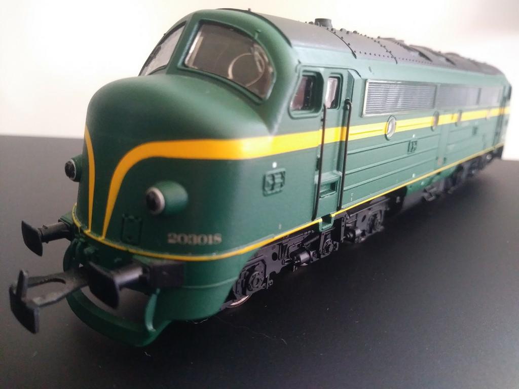 Marklin Nmbs type 203 digitaal, Hobby en Vrije tijd, Modeltreinen | H0, Ophalen of Verzenden, Zo goed als nieuw