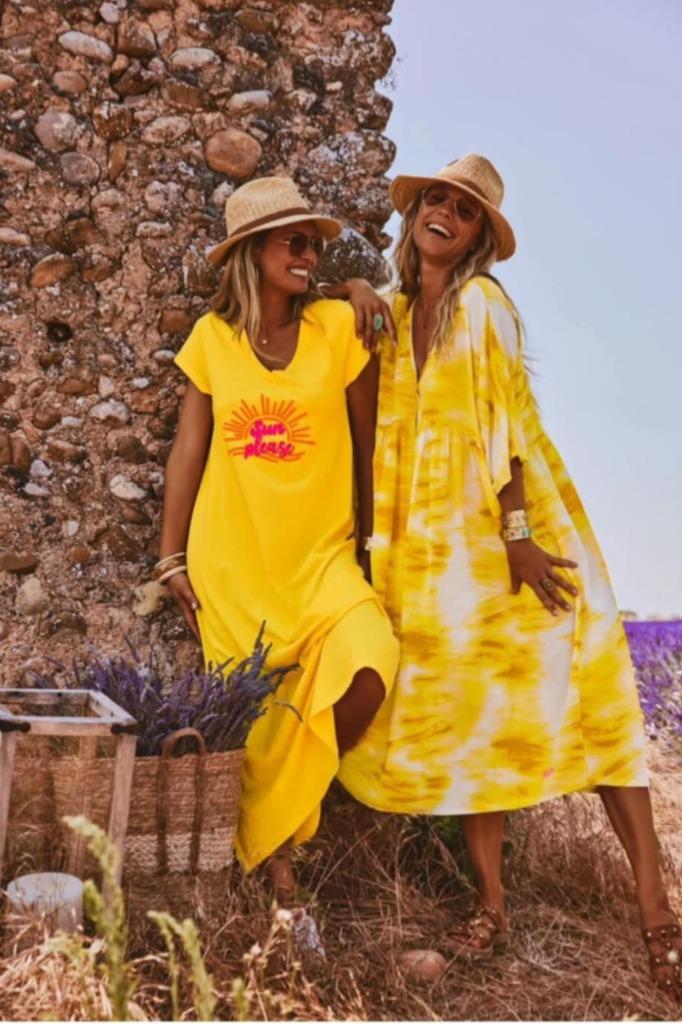 Jurk in prachtige zomerse kleur one size, Kleding | Dames, Geel, Nieuw, Ophalen of Verzenden, ANDERE