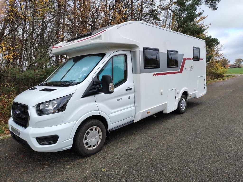 Roller Team Kronos 265TL – Mobilhome te koop (5p), Caravans en Kamperen, Mobilhomes, Overige merken, Ringverwarming, Serrures de sécurité