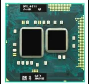 Intel Core i7 640m 2,8 GHz avec socket PG 988, Informatique & Logiciels, Processeurs, Enlèvement ou Envoi, Utilisé