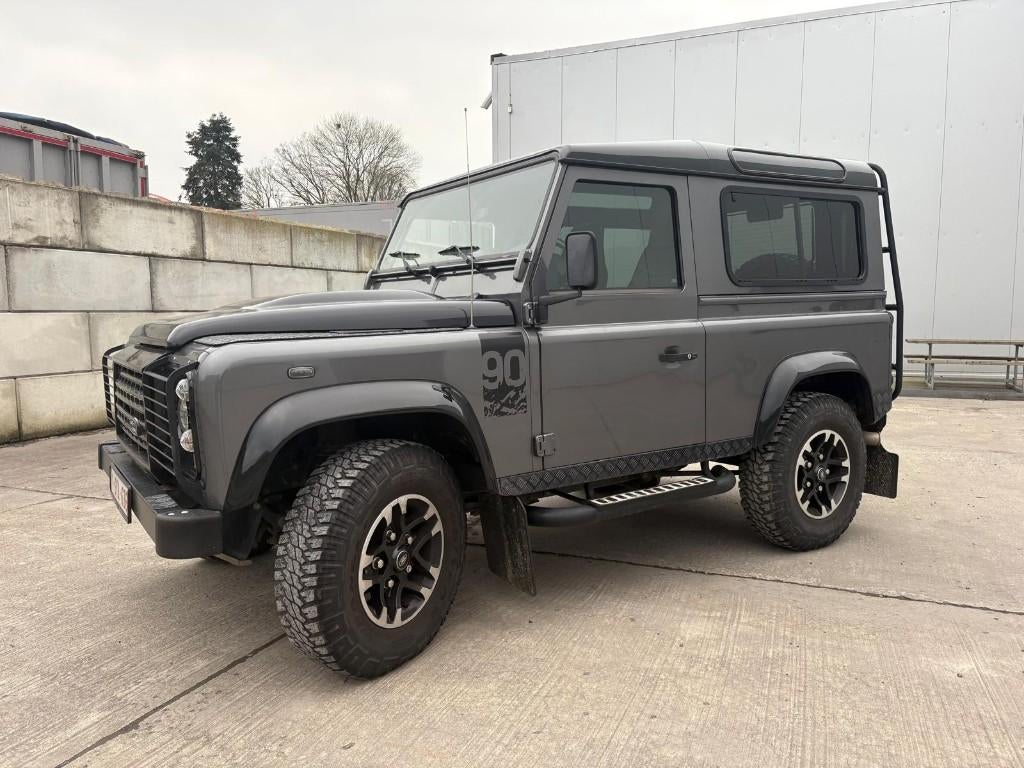 Land Rover - Defender, Auto's, Land Rover, 90 kW, Zwart, Leder, Defender