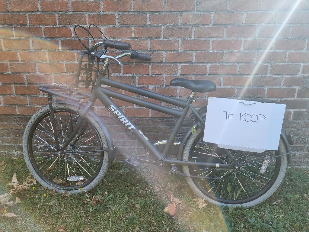 Fiets met bagagedrager vooraan, Fietsen en Brommers, Ophalen, Gebruikt, Spirit, Versnellingen