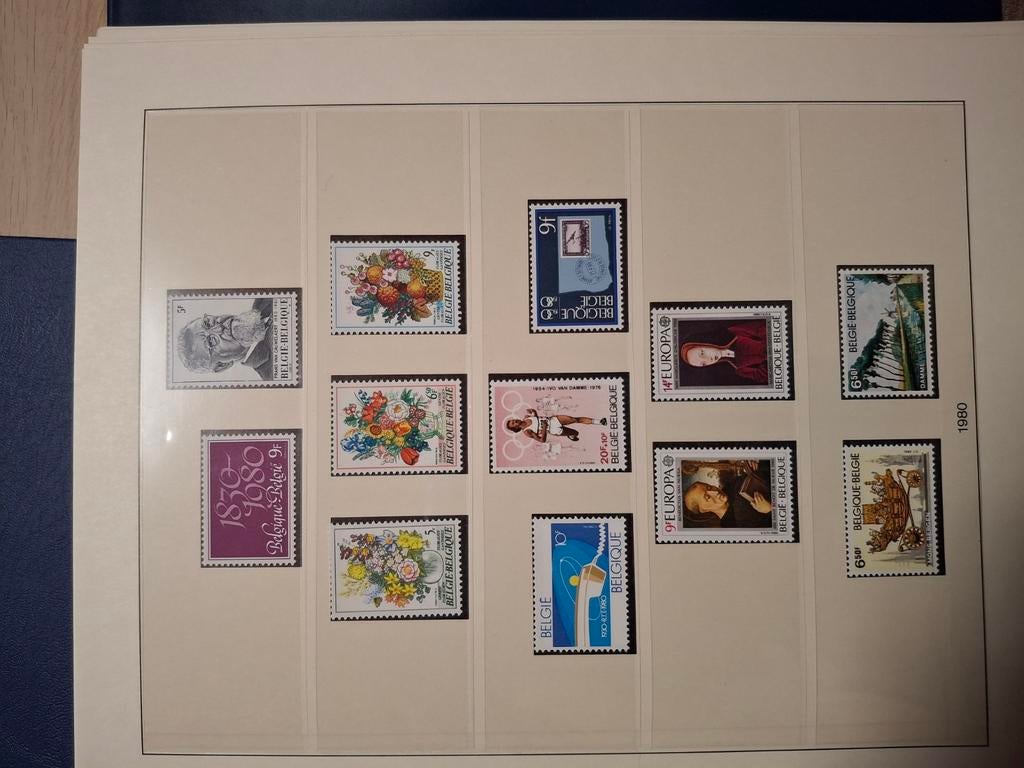 Album timbres Belgique, Ophalen of Verzenden, Postfris
