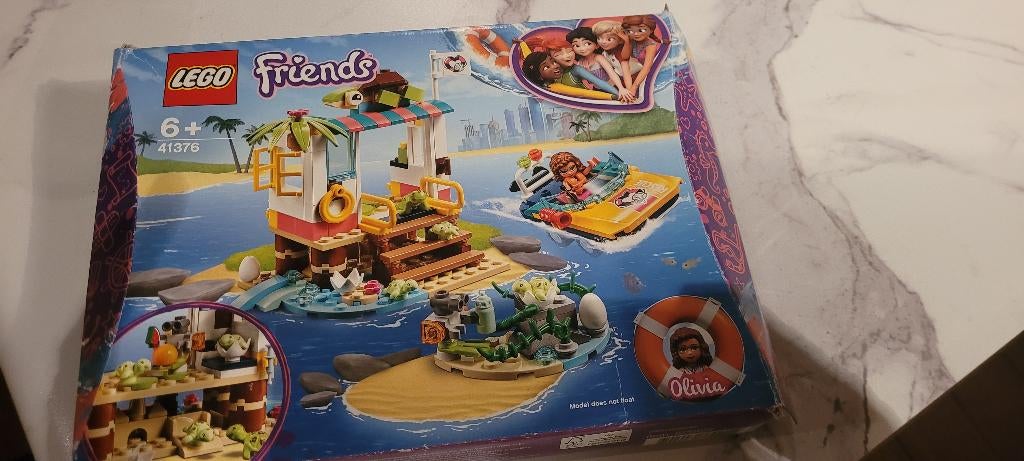 Lego Friends La mission de sauvetage des tortues 41376, Ophalen, Gebruikt, Complete set, Lego