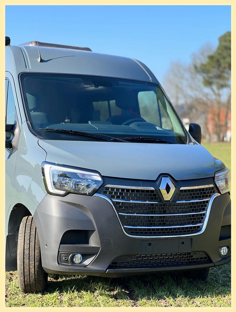 Renault Master Ulm, Caravans en Kamperen, Mobilhomes, Bedrijf, Diesel, Douche, Luifel, Ophalen