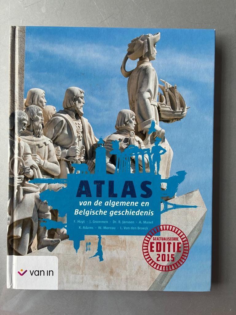 Atlas van de algemene en Belgische geschiedenis, Boeken, Schoolboeken, Ophalen, ASO, Geschiedenis, Zo goed als nieuw