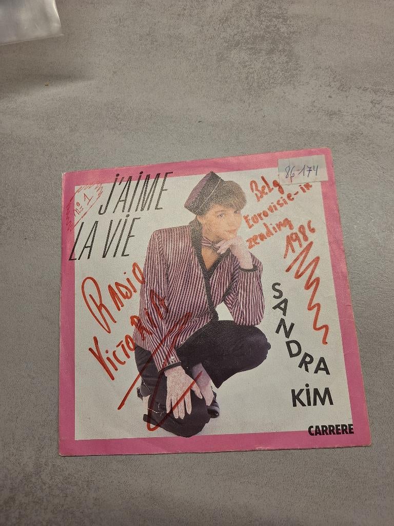 Sandra Kim, J´aime la vie, singel, Cd's en Dvd's, Vinyl Singles, Ophalen of Verzenden, Gebruikt