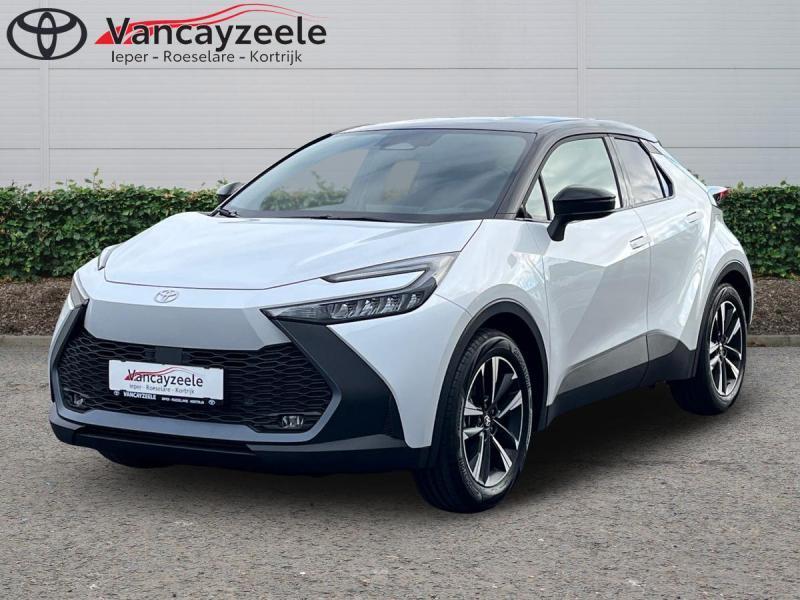 Toyota C-HR Dynamic Plus Bi-Tone+cam+gps+sens V+A, Automaat, Emergency brake assist, Wit, 5 deurs