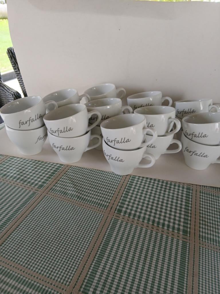 20 koffiekopjes, Ophalen of Verzenden, Zo goed als nieuw