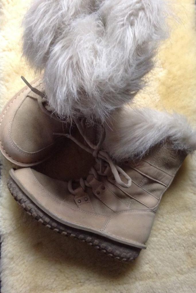Chaussures bottes en daim Sorel, Autre, Enlèvement ou Envoi, Beige, Comme neuf
