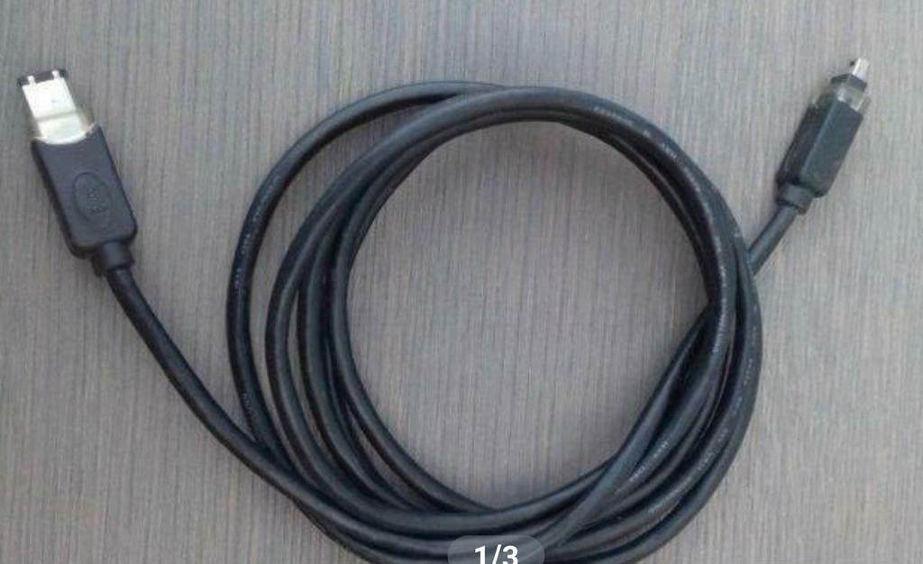 firewire kabel van pc naar camera, Computers en Software, Ophalen of Verzenden, Gebruikt