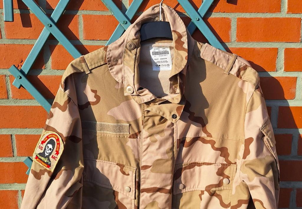 Veste de smoke camouflage désert - Sniper, Collections, Enlèvement ou Envoi, Armée de terre, Vêtements ou Chaussures