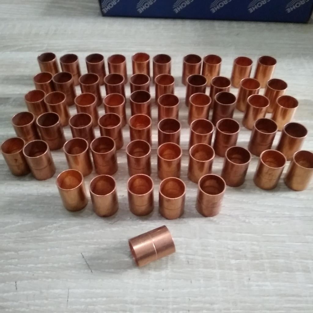 sanitaire - chauffage Lot de 55 manchons cuivre Ø18, Enlèvement ou Envoi, Neuf