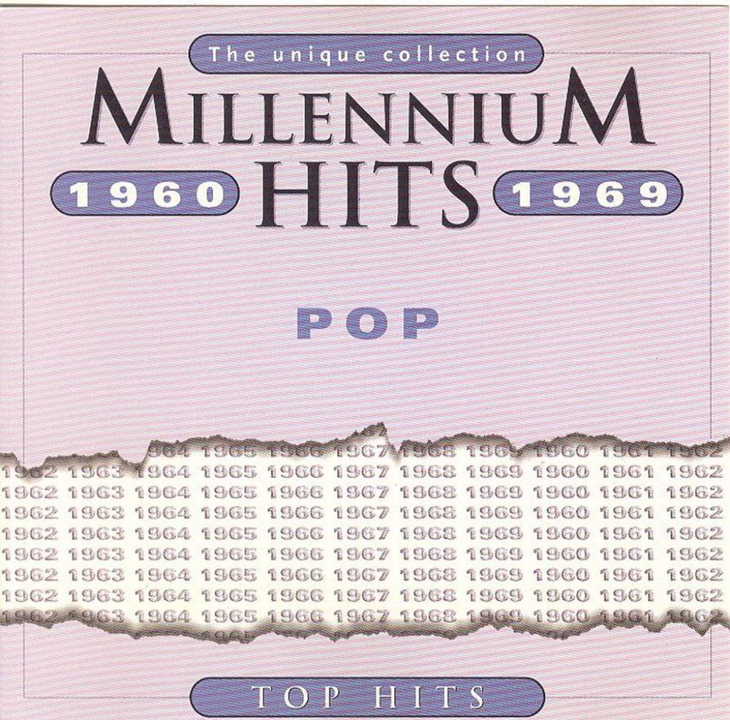 CD * MILLENIUM HITS 1960-1969 - POP, Enlèvement ou Envoi, Comme neuf
