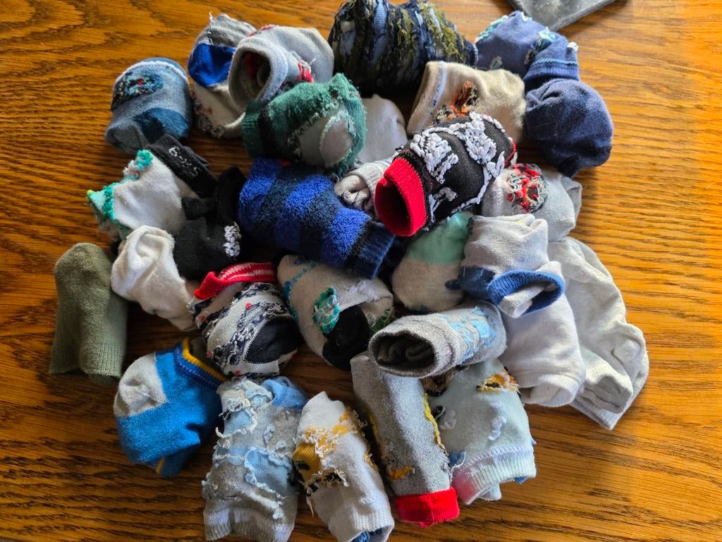 lot sokken 23/26, Ophalen, Gebruikt, Varia, Sokjes