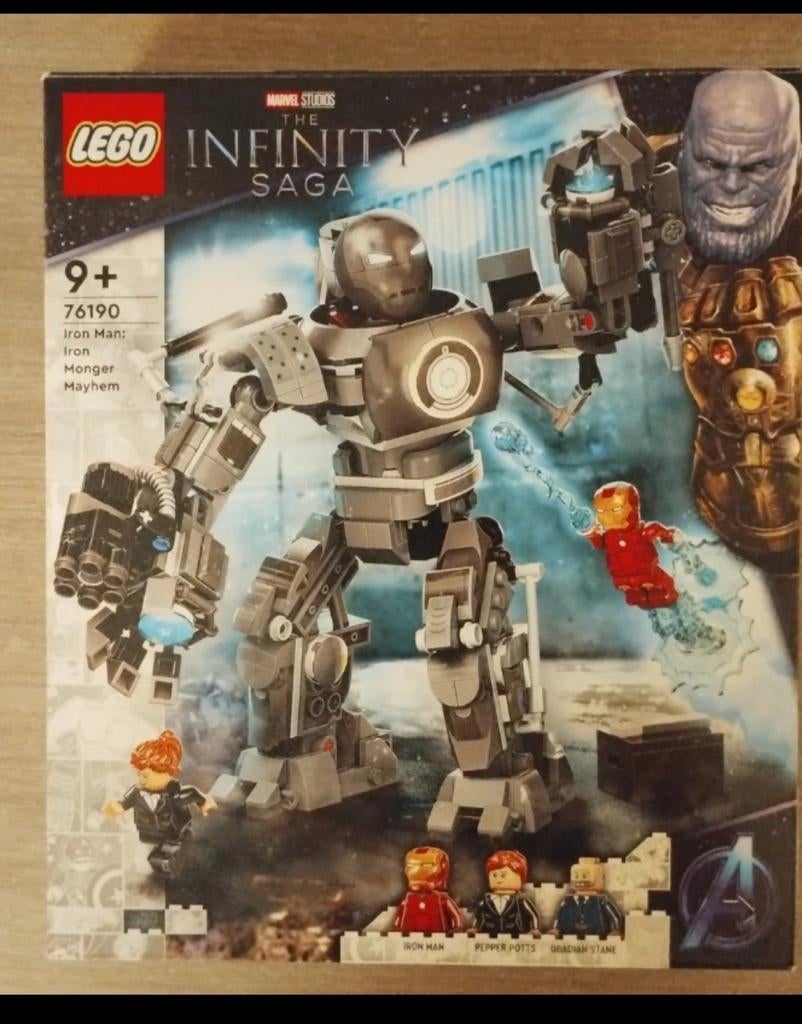 Lego Infinity Saga 76190 Iron Man, Enlèvement ou Envoi, Comme neuf, Lego