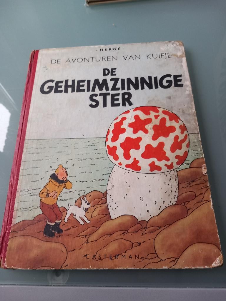 La mystérieuse étoile Tintin, Une BD, Enlèvement ou Envoi, Utilisé, Herge
