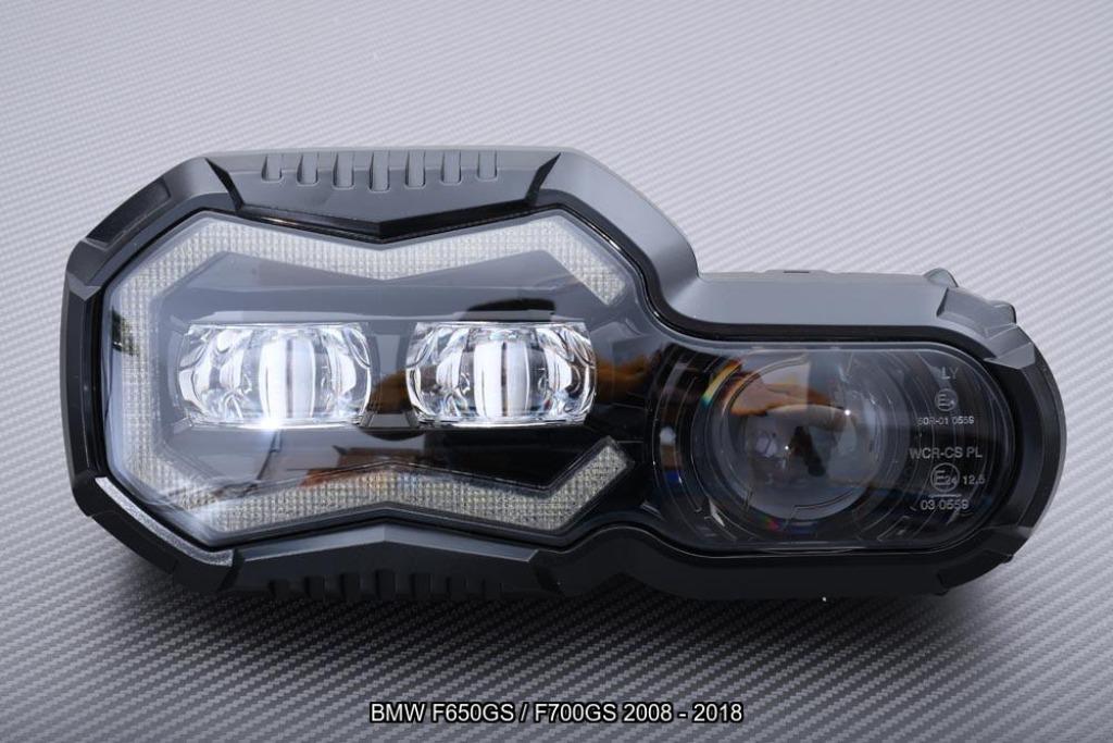 Koplamp / Voorlicht LED AVDB BMW F650GS / F700GS 2008 2018, Motoren, Accessoires | Overige, Nieuw, Ophalen of Verzenden