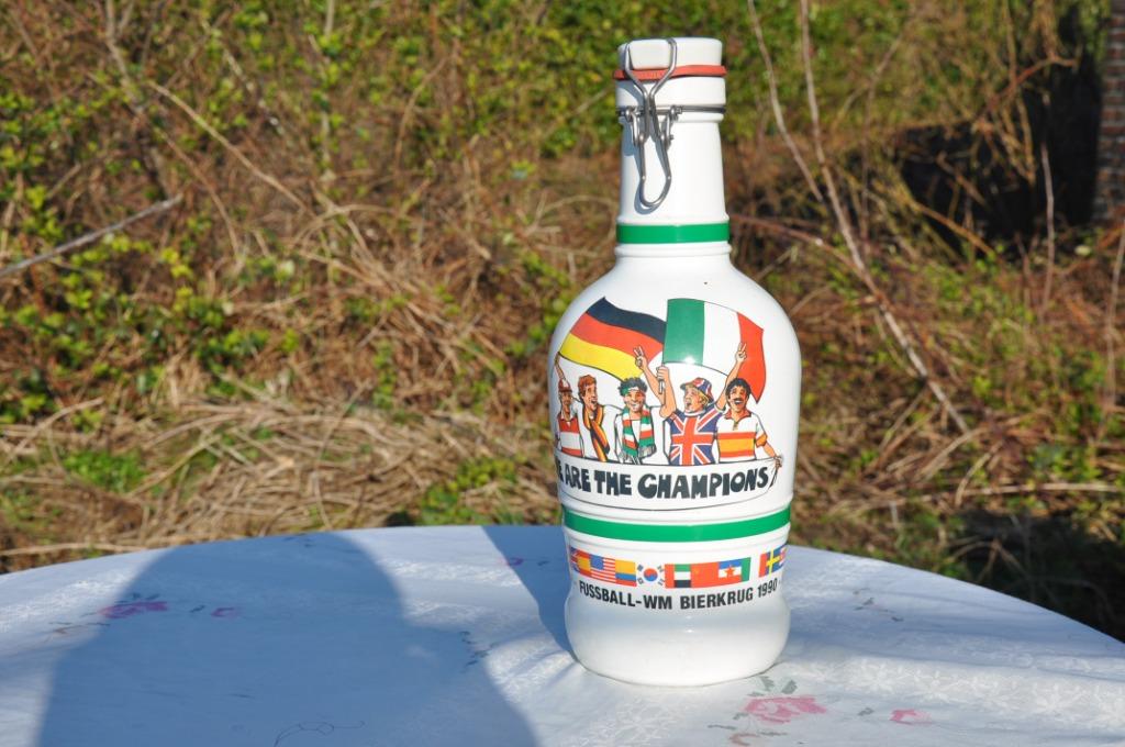 bouteille coupe du monde football 1990, Enlèvement ou Envoi, Utilisé, Autres types