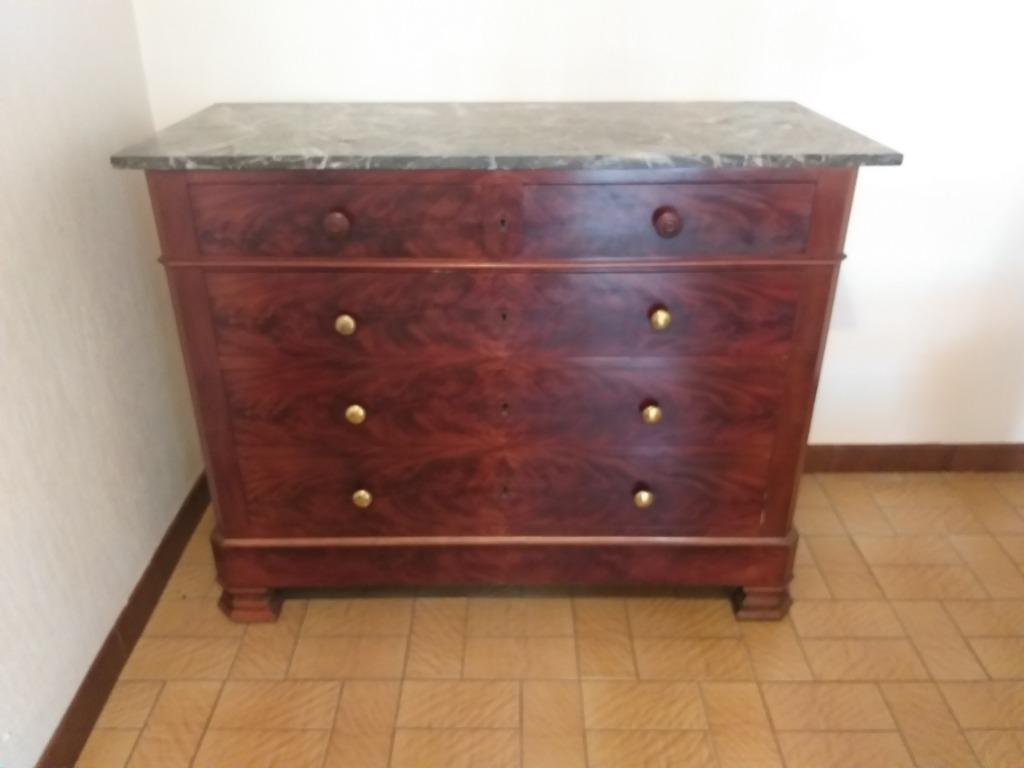 commode en cerisier, Maison & Meubles, 25 à 50 cm, 5 tiroirs ou plus, Enlèvement, Utilisé