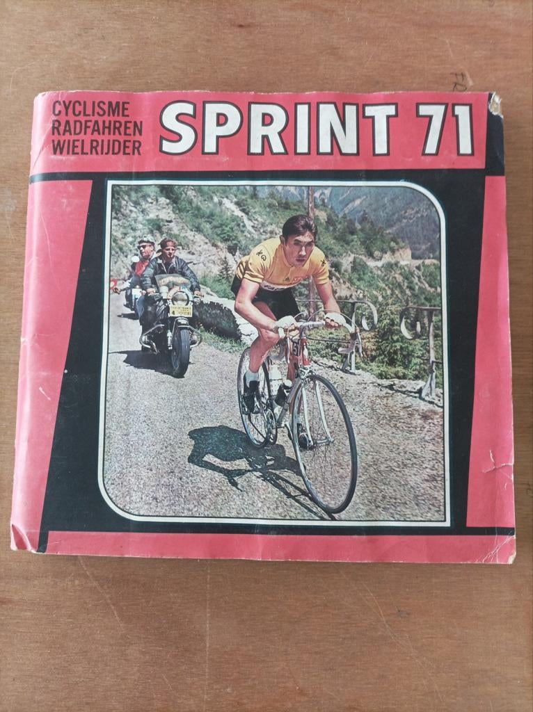 Panini Sprint 71, album complet. Merckx, De Vlaeminck etc., Enlèvement ou Envoi
