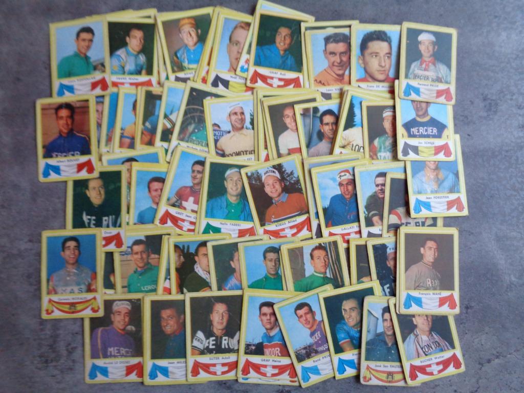 CYCLISTES coureurs MAPLE LEAF   EN 1960 !!! 85 x   images, Enlèvement ou Envoi