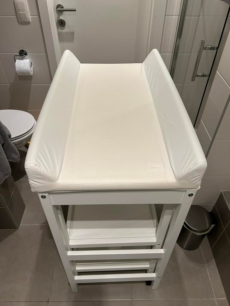 Verzorgingstafel + Bad, Kinderen en Baby's, Ophalen, Gebruikt, Aankleedkussen