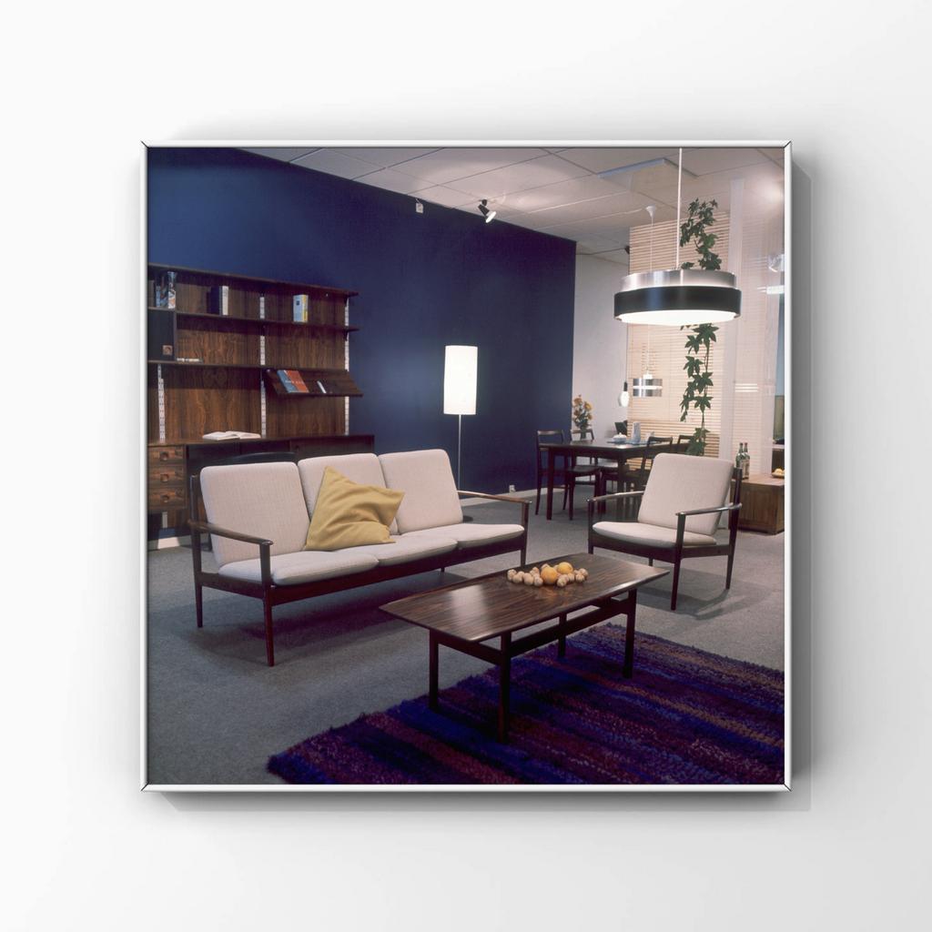 1x mid century vintage interieur fotografie 1964, Ophalen of Verzenden